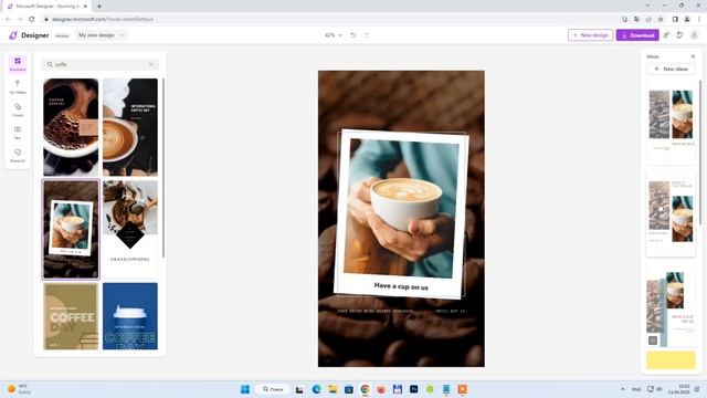 Microsoft Designer - инструмент с ИИ для создания графики смотреть онлайн