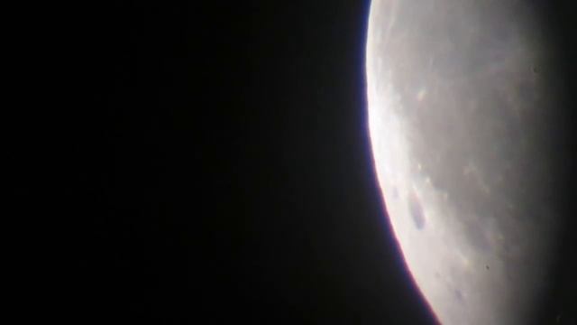 Движение Луны в реальном времени 300x (Телескоп+