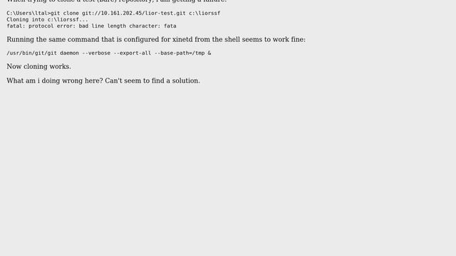 DevOps & SysAdmins: Git daemon doesn't work properly when run from xinetd (3 Solutions!!) смотреть онлайн