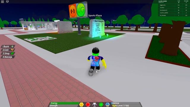 ОТКРЫЛ СОБСТВЕННЫЙ ТРЕНАЖЕРНЫЙ ЗАЛ в РОБЛОКС! Реальная КАЧАЛКА Cool GAMES Игра Roblox Gym Island смотреть онлайн