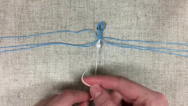 Macrame. Bracelet with beads. Basic knots / Макраме. Браслет с бусинами. Основные узлы смотреть онлайн