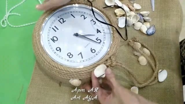 Переделка декора часов/Морской стиль смотреть онлайн
