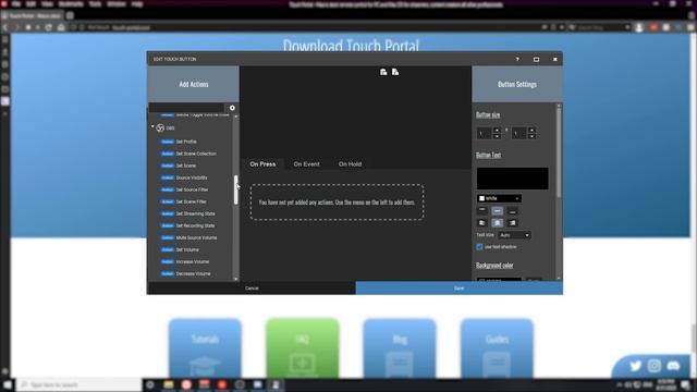 [Beginner Guide] How-To Setup Buttons on Touch Portal смотреть онлайн