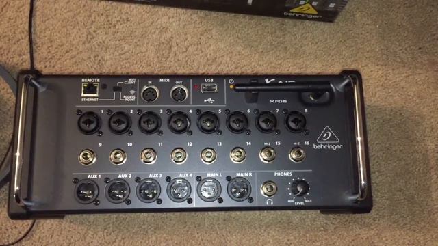 Behringer xr16 смотреть онлайн