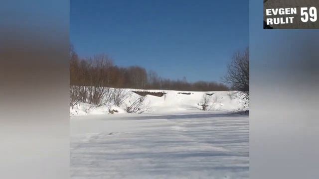 Очередная поездка на зимнюю рыбалку. река Лысьва,Пермский край. 2022г. смотреть онлайн