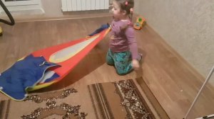 Как сложить детскую палатку