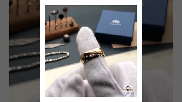 Кольцо с молитвой "Спаси и Сохрани" / Красноселие / Арт П20530G смотреть онлайн