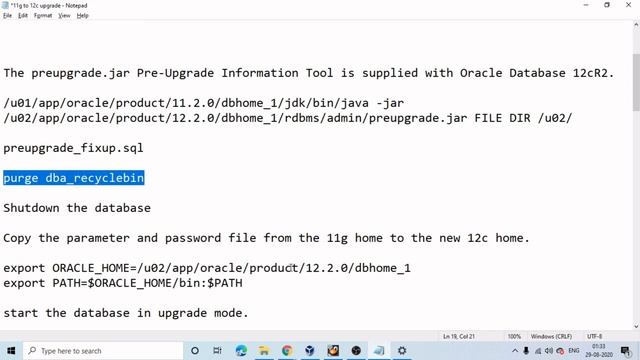 How To Upgrade Oracle 11g to 12c Manually On Linux || IN HINDI смотреть онлайн