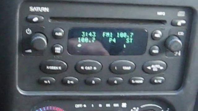 2004-2005 Saturn Ion & Vue MP3 Radio in 2000-2002 Saturn S-Series смотреть онлайн