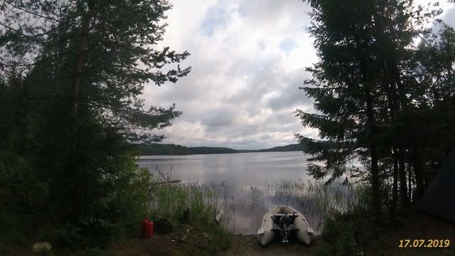 Природа,отдых,рыбалка!!!Долгозеро Ленинградской области. смотреть онлайн