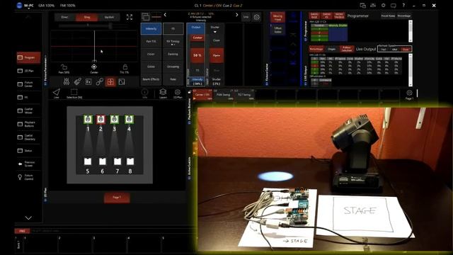 DemoReel of ArtNET DMX Adder Prototype V2 смотреть онлайн