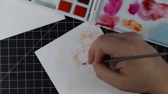 Easy Watercolor w AlteNew Watercolors | Simon Says Stamp Daisy Bouquet Take 2 смотреть онлайн
