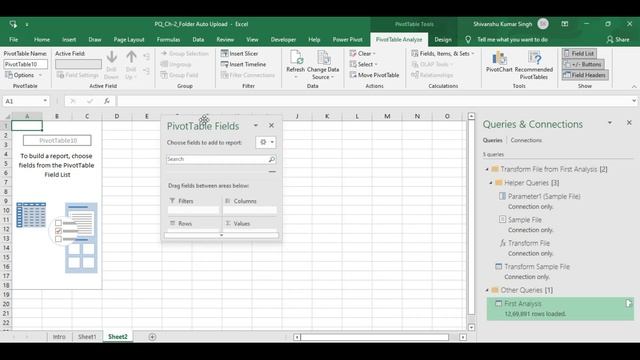 Power Query Full Course in Hindi | Ch-2 Big Data Analysis Report Automation | Power Query Tutorial смотреть онлайн