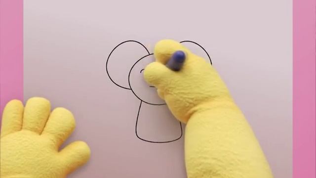 Каракули. Серия 40 - Как нарисовать коалу. Обучающие мультфильмы для малышей смотреть онлайн