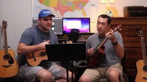 In The Garden (ukulele gospel duet with tenor and baritone) with lyrics and chords