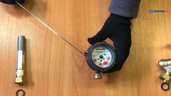 Как и где можно установить мокроходный счетчик воды Норма установка серии СВКМ-МХ?