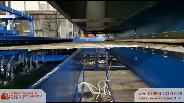 Линия производства стеклопластиковой сетки «СПС-2-8» смотреть онлайн