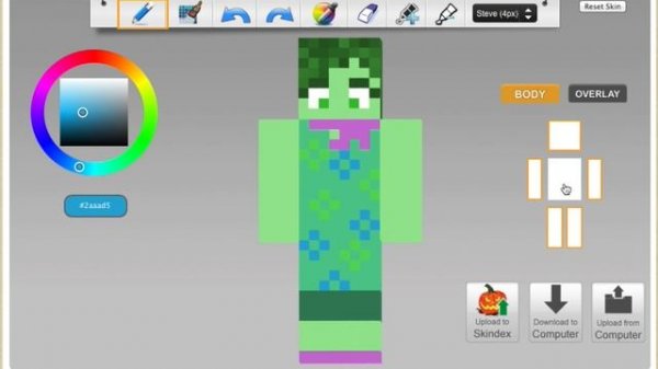 Minecraft "INSIDE OUT" Joy, Disgust, Fear, Sadness, Anger Inspired Skins - A How To Tutorial