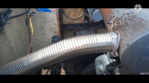 каракат(вездеход переломка) переделка глушителя.