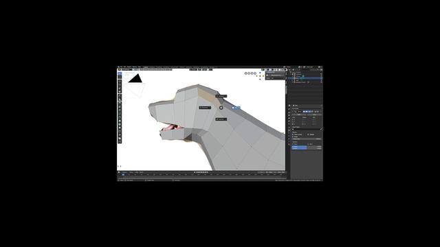Make a Low Poly Animal with Blender 2.8 смотреть онлайн