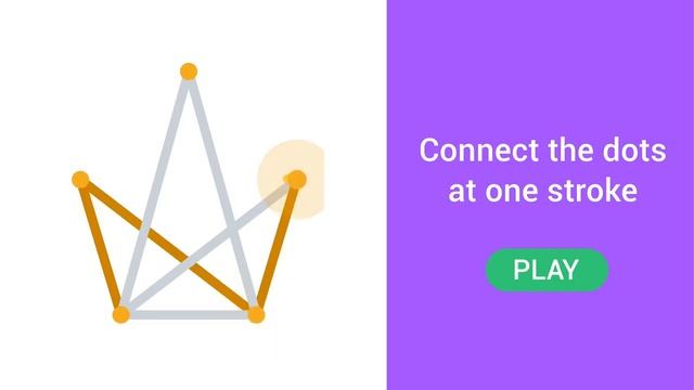 Connect the dots at one stroke! Play One Line! смотреть онлайн