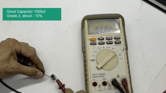 How to test good capacitor with multimeter смотреть онлайн