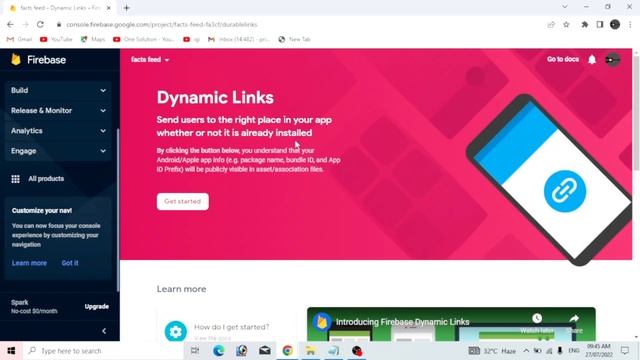 Increase Subscriber Open instagram link in youtube app directly| Firebase Dynamic Link kaise banye смотреть онлайн