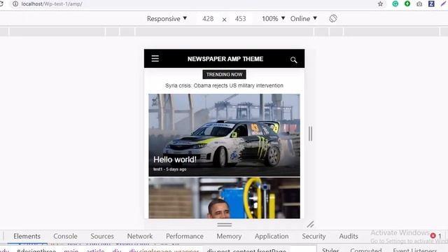 AMP Newspaper Theme Video Part TWO смотреть онлайн