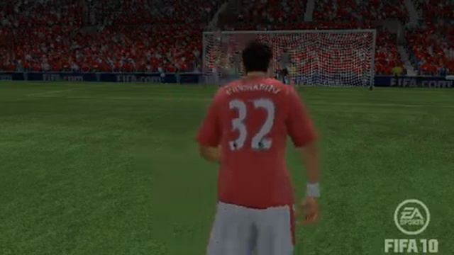 Golaso de javier hernandez con manchester united [FIFA 10] смотреть онлайн
