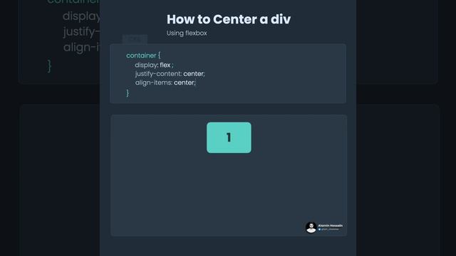 How to center a div using flexbox смотреть онлайн