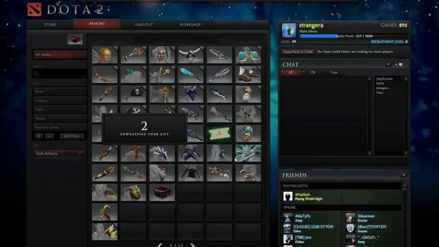 DOTA 2: A welcoming gift unpacking [Level 1 - 10] смотреть онлайн