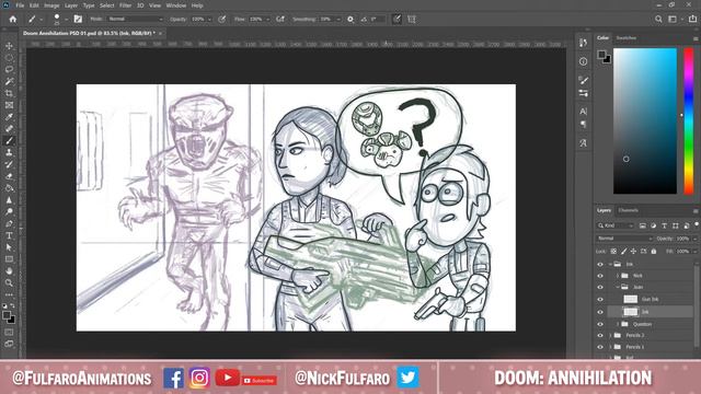 I Watched 'Doom: Annihilation' - MOVIE REVIEW + ART PROCESS [FulfaroAnimations] смотреть онлайн
