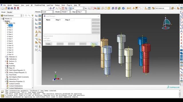 Abaqus tutorial 2021 | EP008 | Bolt load and how to check it | Beginners simulation смотреть онлайн