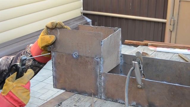 Мангал разборный, своими руками. смотреть онлайн