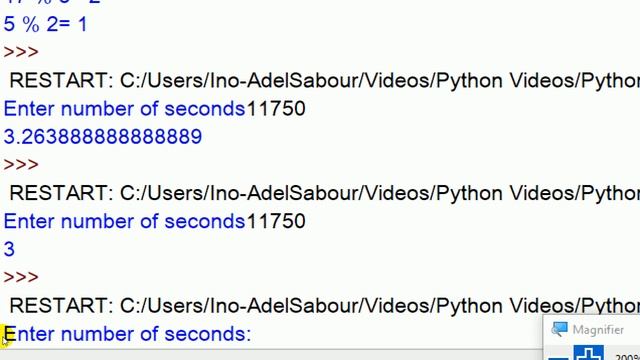 13 Python Course For Non Programmers Solve Assignment to Calculate Hours, Minutes, and Seconds fro смотреть онлайн