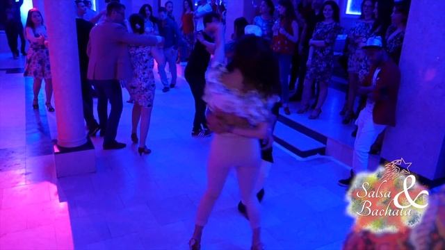 ⭐ Fadi Fusion and Sara Panero ⭐ Salsa Social Dance 2018 смотреть онлайн
