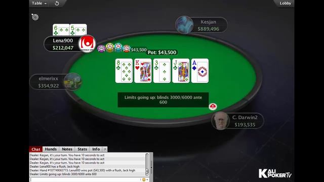 $2,100 Sunday High Roller 17 June 2018 with Simon 'C Darwin2' Mattsson смотреть онлайн