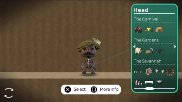 LittleBigPlanet PSP The Gardens Costumes смотреть онлайн