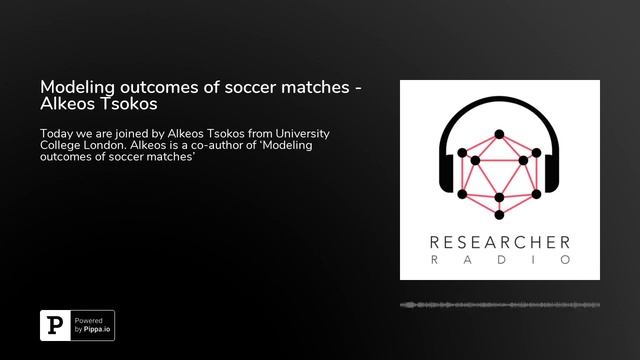Modeling outcomes of soccer matches - Alkeos Tsokos смотреть онлайн