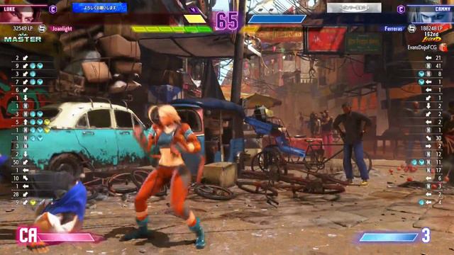 【スト6】Ferreras(キャミィ) vs Joanlight(ルーク) STREET FIGHTER 6【Key display on】【4K】 смотреть онлайн