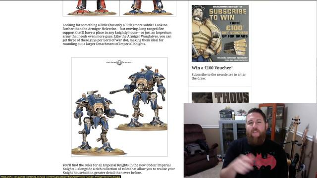 NEW! Imperial Knights Valiant & Castellan | Warhammer 40K смотреть онлайн