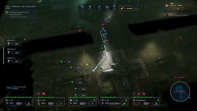 Aliens Dark Descent Auxiliary mine pt1 смотреть онлайн