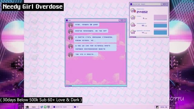 Needy Girl Overdose - ОБЗОР, ВСЕ КОНЦОВКИ и краткое прохождение смотреть онлайн