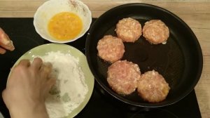 СОЧНЫЕ котлеты из индейки. Быстро и вкусно на сковороде.
