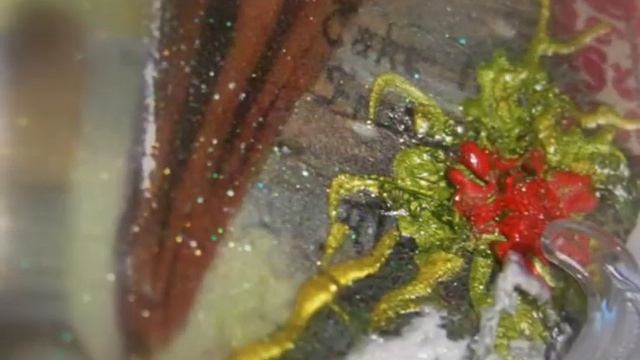 Новогодние декоративные тарелки