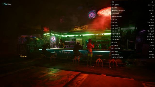 Cyberpunk 2077 / Fluid Motion Frames / 6950 XT / Ultra Ray Tracing / AFMF смотреть онлайн
