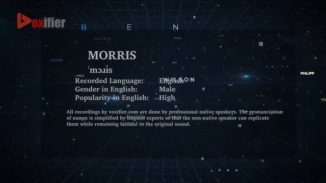 English Pronunciation of Morris - Voxifier.com смотреть онлайн