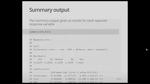 Lab 9 Multivariate Multiple Regression смотреть онлайн