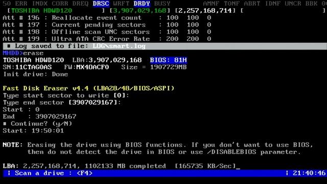 Toshiba P300 3.5" 2.0 Tb SATA III 64 Mb 7200 rpm HDWD120UZSVA S/N:11CTAG0AS9VG MFG:12 JAN2021 DISK# смотреть онлайн