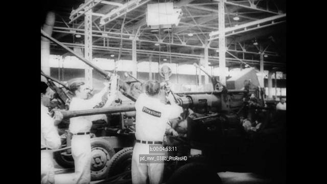 War Plants Speed Up Bofors Anti-Aircraft Manufacturing 1942 смотреть онлайн